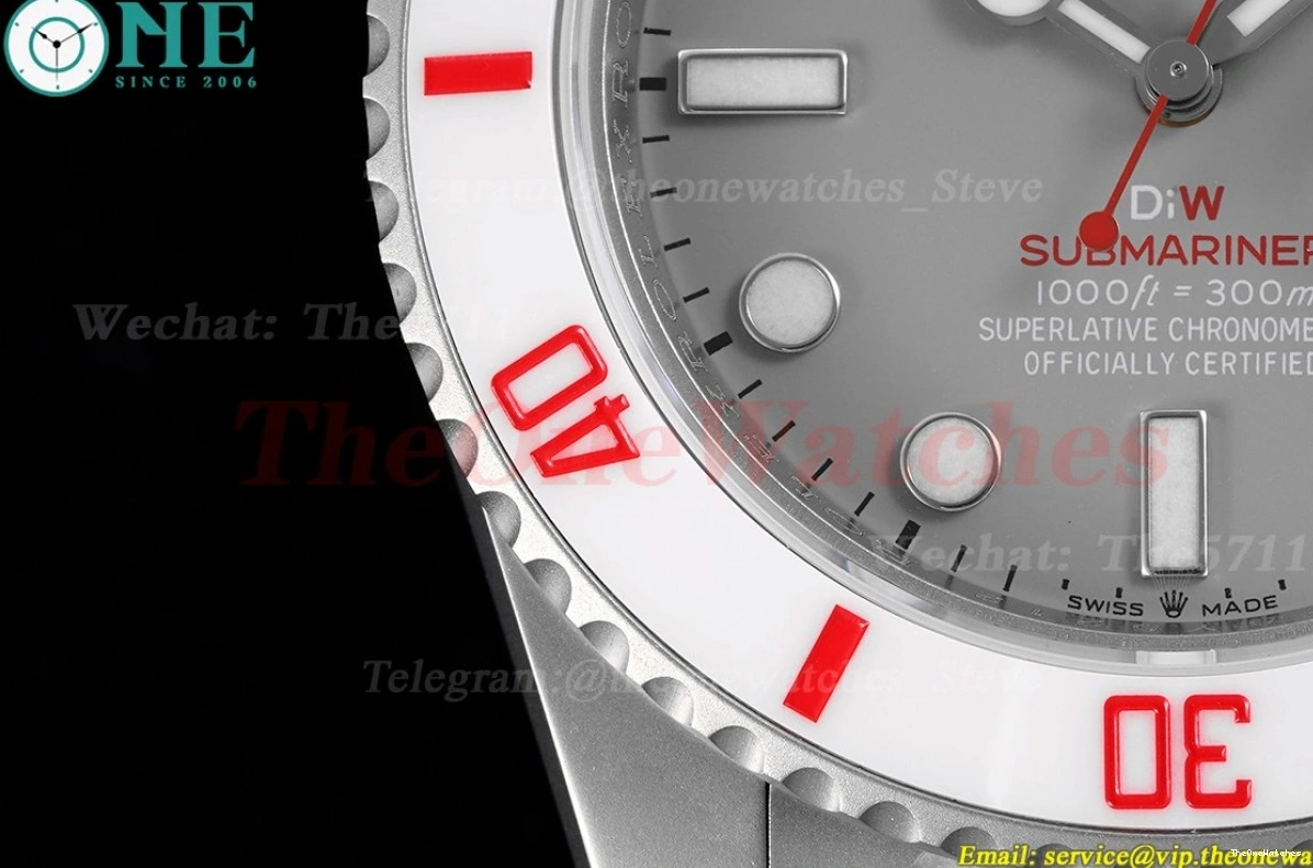 Submariner Grey VS3135 Dial SS SS 40mm 904L DIW VSF 0413